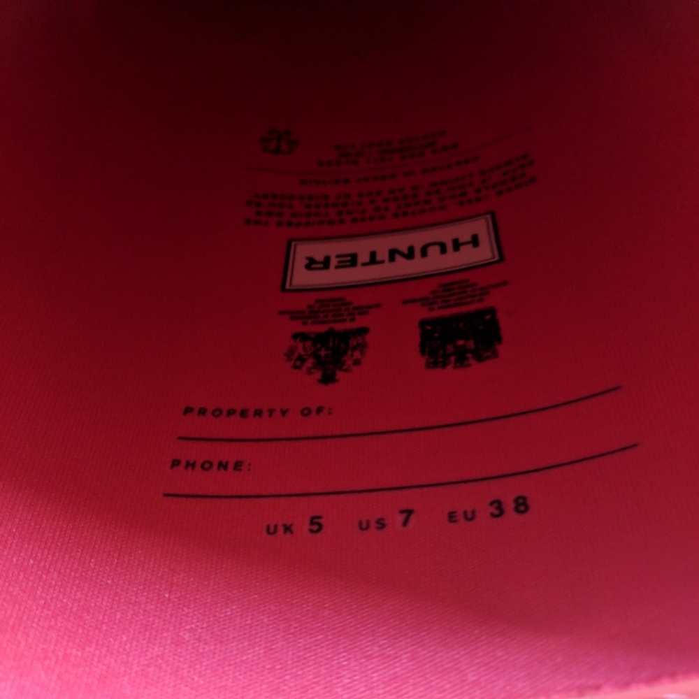 Hunter original gloss tall rain boot - Picture 4 of 5